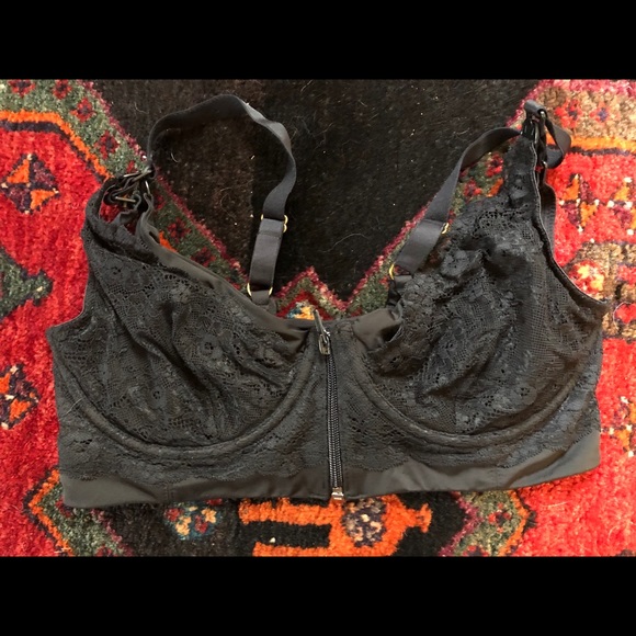 Black Lace Pip & Vine Bra - Picture 4 of 4